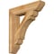 Ekena Millwork Olympic Slat Rough Sawn Bracket, Western Red Cedar, 6"W x 30"D x 34"H BKT06X30X34OLY06RWR - alternate 1